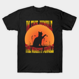 Cat In The Jungle T-Shirt